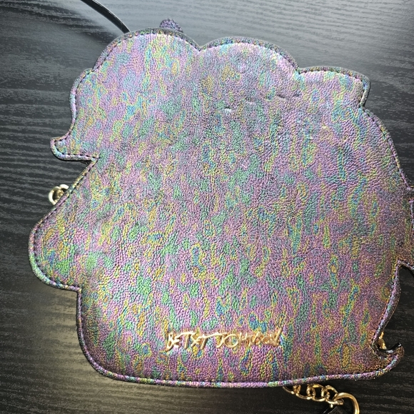 Betsey Johnson Glitter Unicorn Crossbody Bag OS - Picture 4 of 11